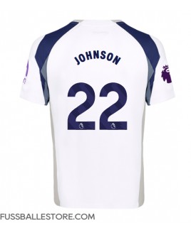 Günstige Tottenham Hotspur Brennan Johnson #22 Heimtrikot 2025-26 Kurzarm